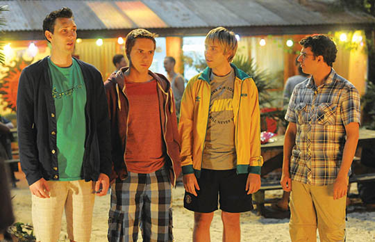 Inbetweeners 2 вышел в эфир в 2014 году.