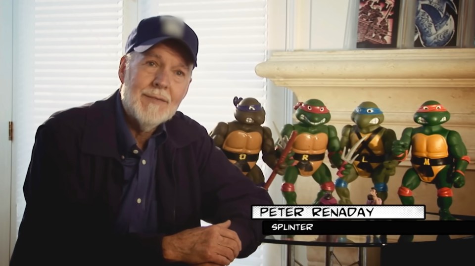 Питер Ренадэй, актер озвучивания Мастера Сплинтера в TMNT, в интервью