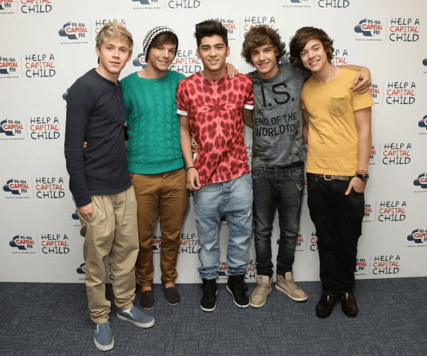 Лиам с One Direction в 2011 году